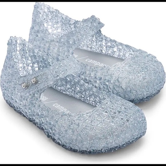 Mini Melissa Campana Papel Baby
Size: 11
Color: GLITTER HOLOGRAFIC gently worn - Picture 3 of 9